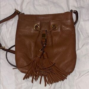 MICHAEL Michael Kors Brown Crossbody Bag with Tassel